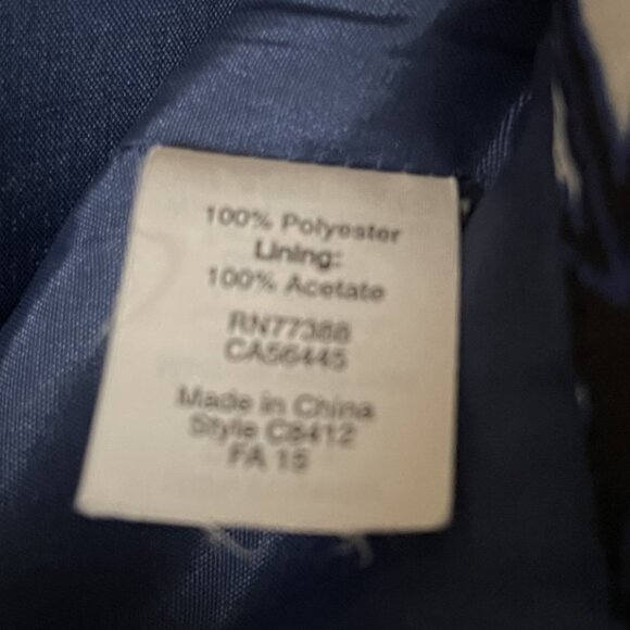 J Crew Multicolored Full Pleated Skirt, Size 14 - Picture 4 of 4